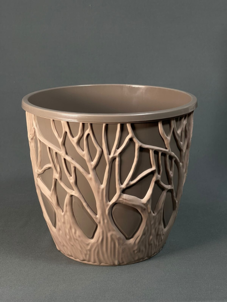 Кашпо для цветов форест (3.5) Коричневый/Мокко